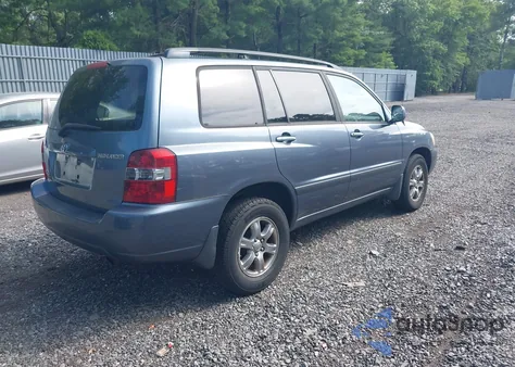 2004 Toyota Highlander V6 из США, поврежденный, VIN JTEEP21A540054917